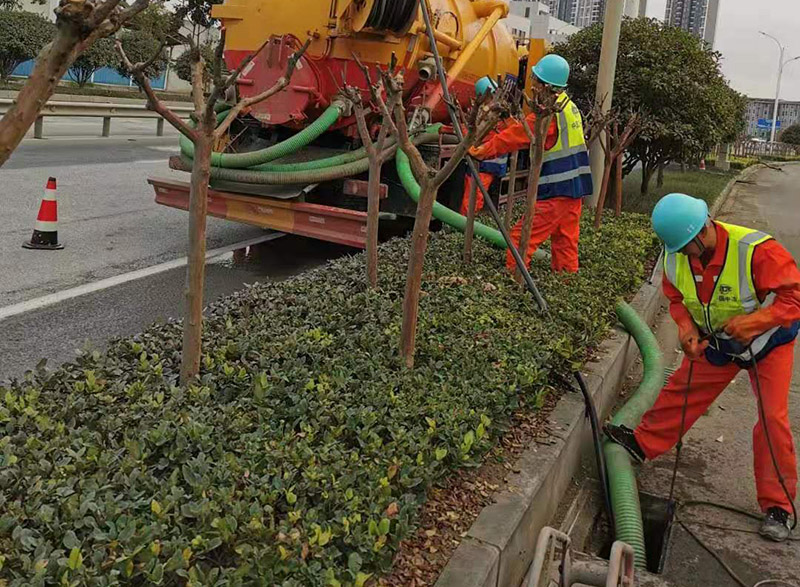 龙川市政管道清淤